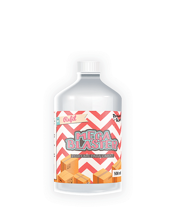 GABRIELA 500 ml - REFIL Mega Blaster - Perfume para Caixa e Embalagens | Perfume para Papel