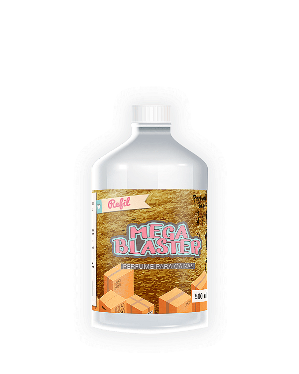GOLD 500 ml - REFIL Mega Blaster - Perfume para Caixa e Embalagens | Perfume para Papel