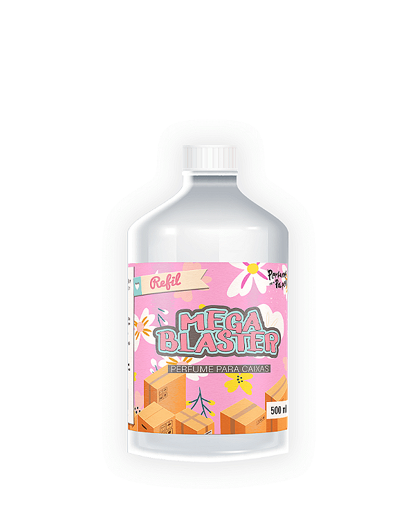 INSPIRAÇÃO 500 ml - REFIL Mega Blaster - Perfume para Caixa e Embalagens | Perfume para Papel