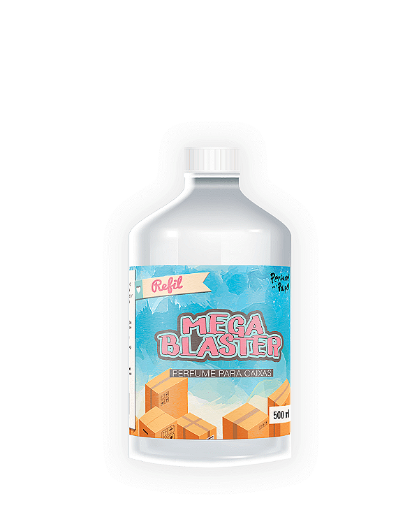JENI 500 ml - REFIL Mega Blaster - Perfume para Caixa e Embalagens | Perfume para Papel
