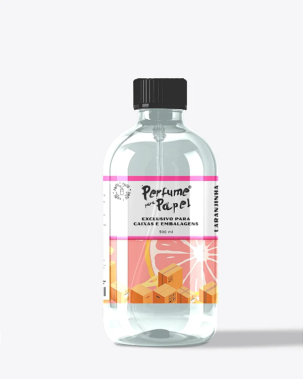 LARANJINHA 500 ml - REFIL Perfume para Caixa e Embalagens - Perfume para Papel