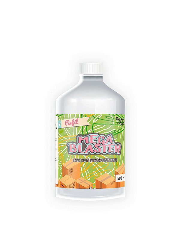 LEMON 500 ml - REFIL Mega Blaster - Perfume para Caixa e Embalagens | Perfume para Papel