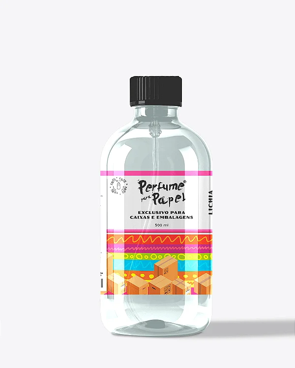 LICHIA 500 ml - REFIL Perfume para Caixa e Embalagens - Perfume para Papel