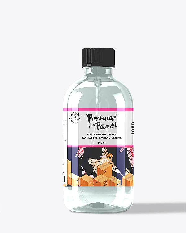 LORD 500 ml - REFIL Perfume para Caixa e Embalagens - Perfume para Papel