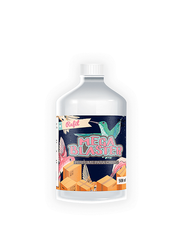 LORD 500 ml - REFIL Mega Blaster - Perfume para Caixa e Embalagens | Perfume para Papel