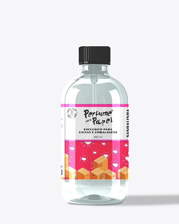SANDALINHA 500 ml - REFIL Perfume para Caixa e Embalagens - Perfume para Papel