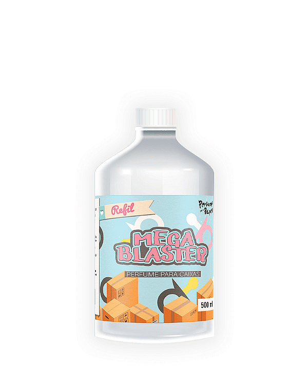 NANA NENÊ 500 ml - REFIL Mega Blaster - Perfume para Caixa e Embalagens | Perfume para Papel
