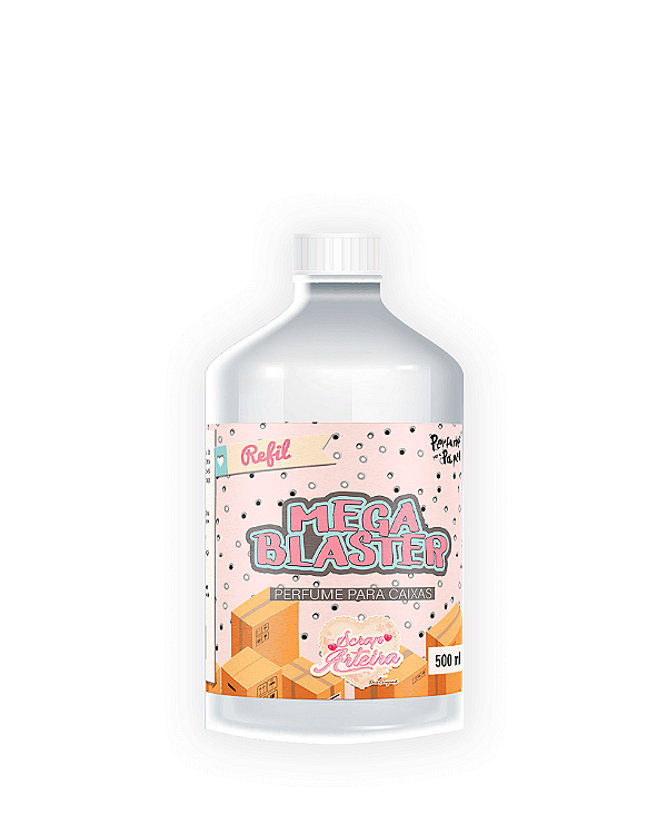 SCRAP ARTEIRA 500 ml - REFIL Mega Blaster - Perfume para Caixa e Embalagens | Perfume para Papel