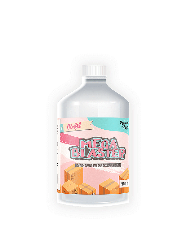 SCRAP LOVE 500 ml - REFIL Mega Blaster - Perfume para Caixa e Embalagens | Perfume para Papel