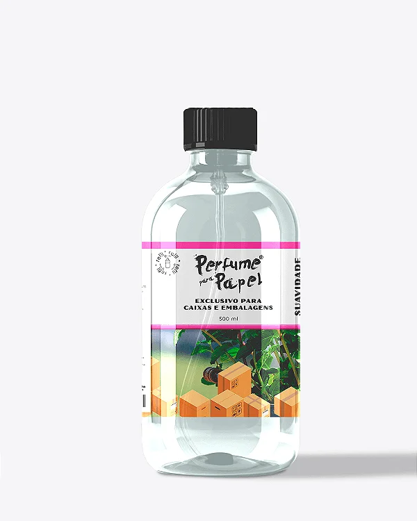 SUAVIDADE 500 ml - REFIL Perfume para Caixa e Embalagens - Perfume para Papel