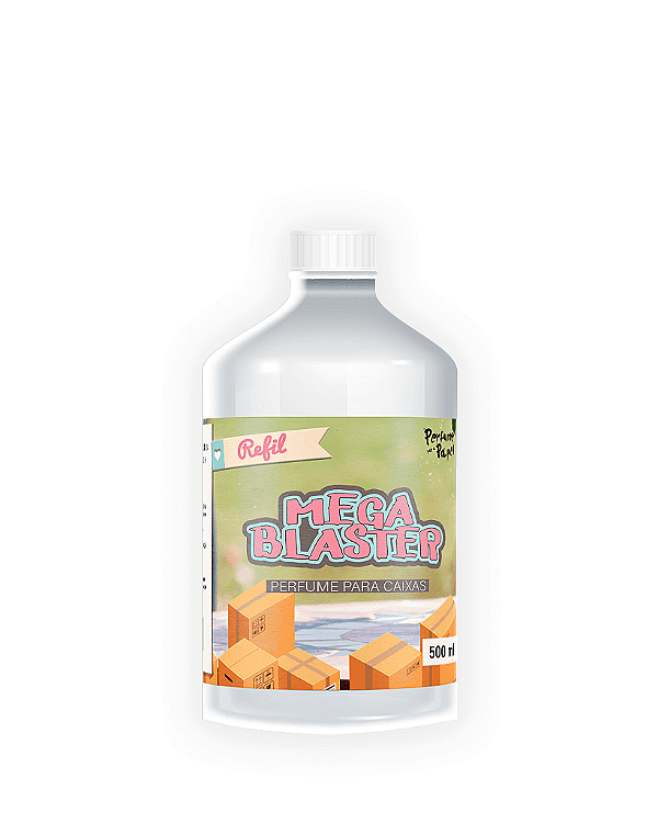 SUAVIDADE 500 ml - REFIL Mega Blaster - Perfume para Caixa e Embalagens | Perfume para Papel