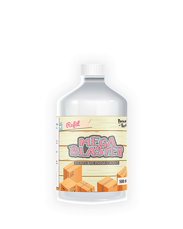 TALCO 500 ml - REFIL Mega Blaster - Perfume para Caixa e Embalagens | Perfume para Papel