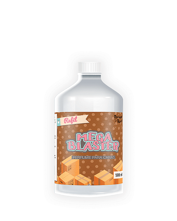 TORTA DE MAÇÃ 500 ml - REFIL Mega Blaster - Perfume para Caixa e Embalagens | Perfume para Papel