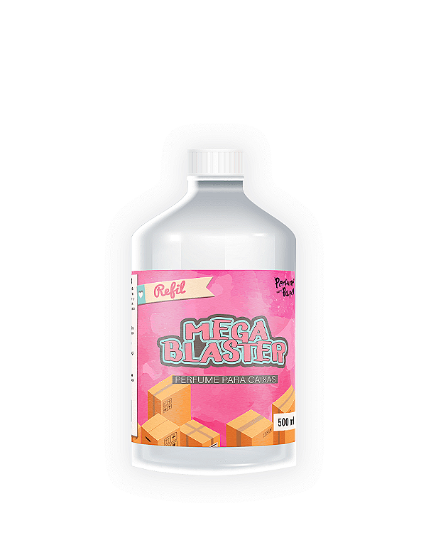 TRANSFORMAÇÃO 500 ml - REFIL Mega Blaster - Perfume para Caixa e Embalagens | Perfume para Papel