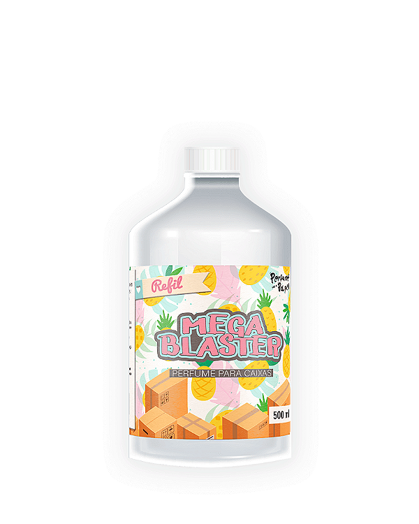 TROPICAL 500 ml - REFIL Mega Blaster - Perfume para Caixa e Embalagens | Perfume para Papel