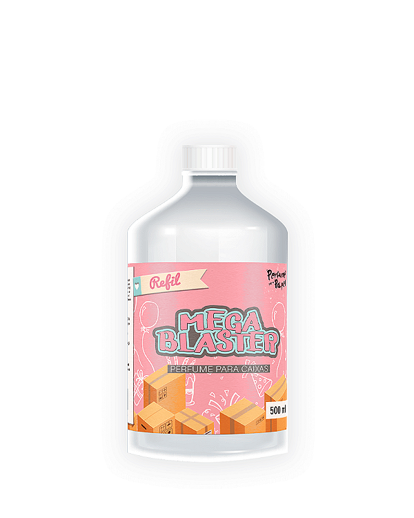 9 ANOS 500 ml - REFIL Mega Blaster - Perfume para Caixa e Embalagens | Perfume para Papel