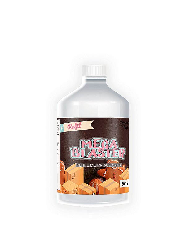 BISCOITO DE NATAL 500 ml - REFIL Mega Blaster - Perfume para Caixa e Embalagens | Perfume para Papel