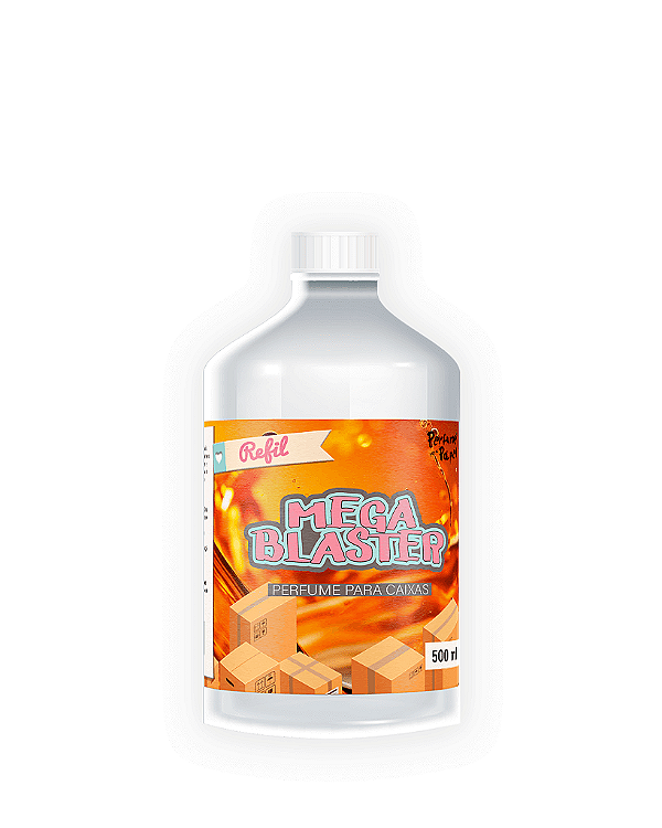 RUM 500 ml - REFIL Mega Blaster - Perfume para Caixa e Embalagens | Perfume para Papel