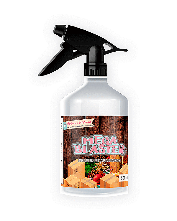 PANETONE 500 ml - SPRAY Mega Blaster - Perfume para Caixa e Embalagens | Perfume para Papel
