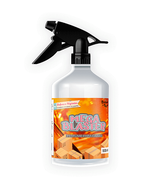 RUM 500 ml - SPRAY Mega Blaster - Perfume para Caixa e Embalagens | Perfume para Papel