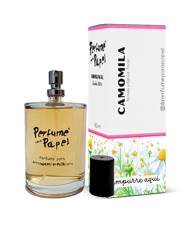CAMOMILA 100 ml - MEGA Perfume para Artesanato e Papelaria - Perfume para Papel