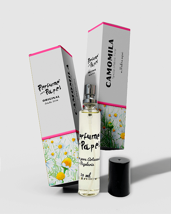 CAMOMILA 30 ml - Perfume para Artesanato e Papelaria - Perfume para Papel