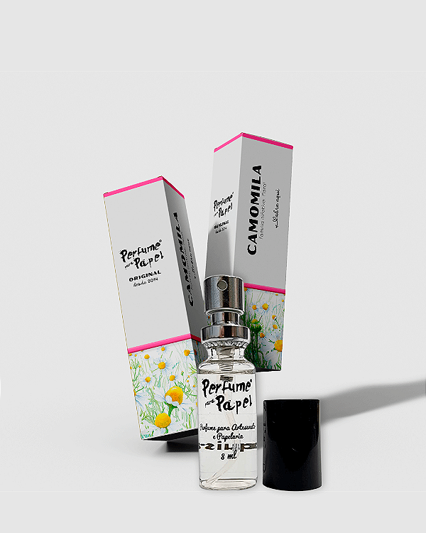CAMOMILA 8 ml - MINI Perfume para Artesanato e Papelaria - Perfume para Papel