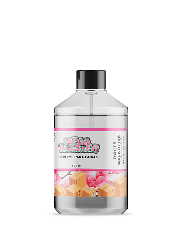 DOCES MAGNÓLIAS 500 ml - REFIL Mega Blaster - Perfume para Caixa e Embalagens | Perfume para Papel