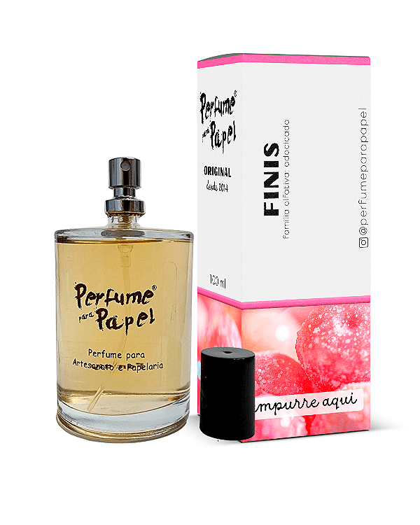 FINIS 100 ml - MEGA Perfume para Artesanato e Papelaria - Perfume para Papel