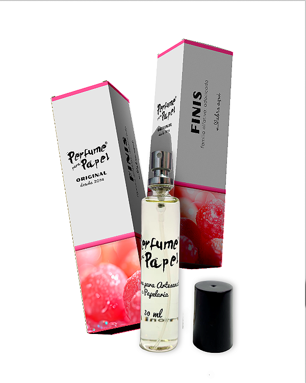 FINIS 30 ml - Perfume para Artesanato e Papelaria - Perfume para Papel