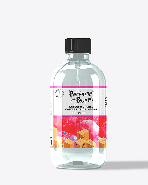 BALA BEIJINHO 500 ml - REFIL Perfume para Caixa e Embalagens - Perfume para Papel