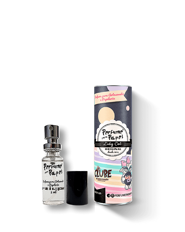 LIDY CAT 8 ml - MINI Perfume para Artesanato e Papelaria - Perfume para Papel