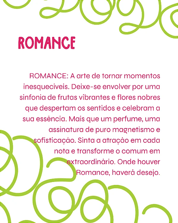 ROMANCE 2 ml - POCKET Perfume para Artesanato e Papelaria - Perfume para Papel