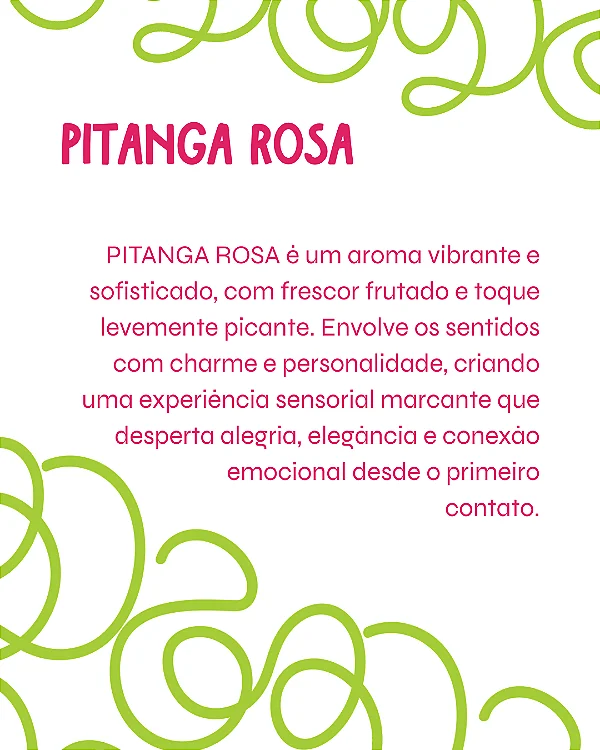 PITANGA ROSA 2 ml - POCKET Perfume para Artesanato e Papelaria - Perfume para Papel
