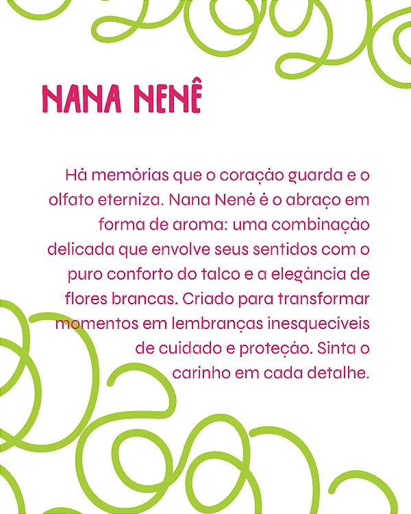 NANA NENÊ 2 ml - POCKET Perfume para Artesanato e Papelaria - Perfume para Papel