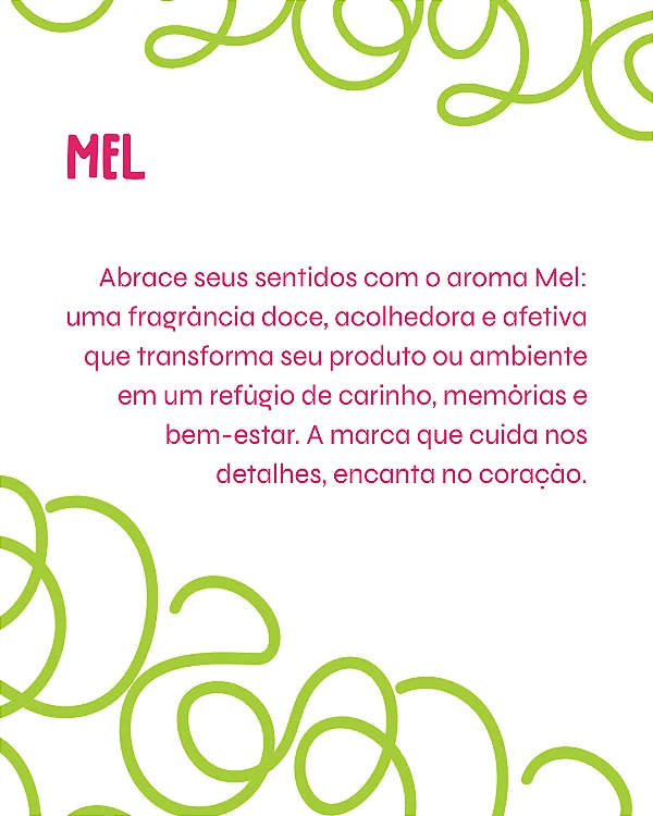 MEL 2 ml - POCKET Perfume para Artesanato e Papelaria - Perfume para Papel