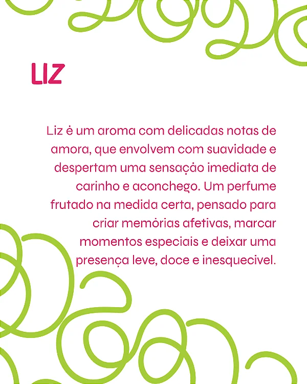 LIZ 2 ml - POCKET Perfume para Artesanato e Papelaria - Perfume para Papel