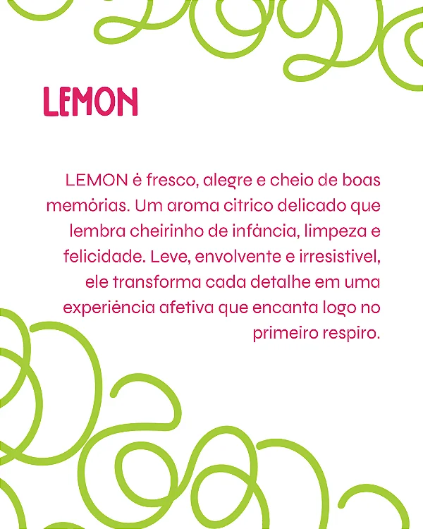 LEMON 2 ml - POCKET Perfume para Artesanato e Papelaria - Perfume para Papel
