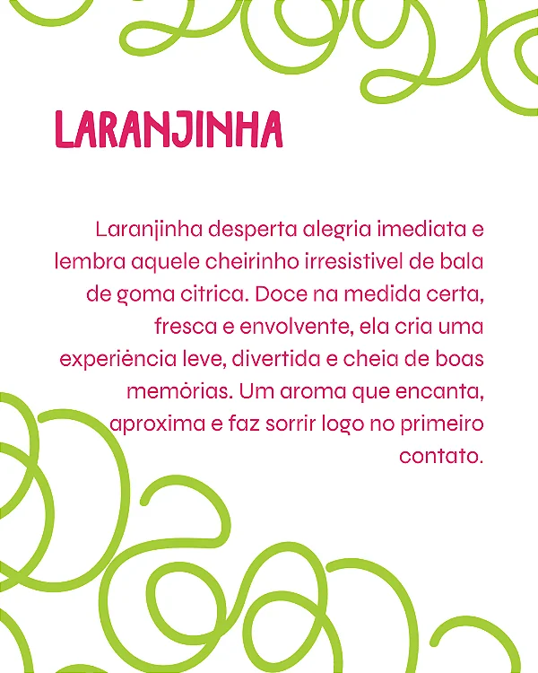 LARANJINHA 2 ml - POCKET Perfume para Artesanato e Papelaria - Perfume para Papel
