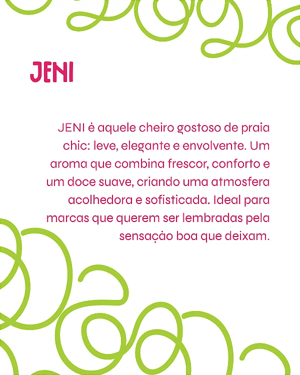 JENI 2 ml - POCKET Perfume para Artesanato e Papelaria - Perfume para Papel