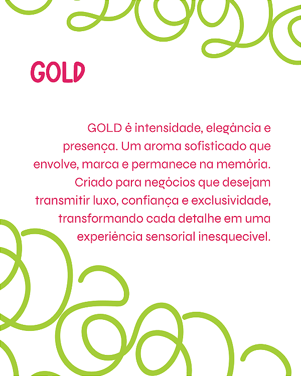 GOLD 2 ml - POCKET Perfume para Artesanato e Papelaria - Perfume para Papel