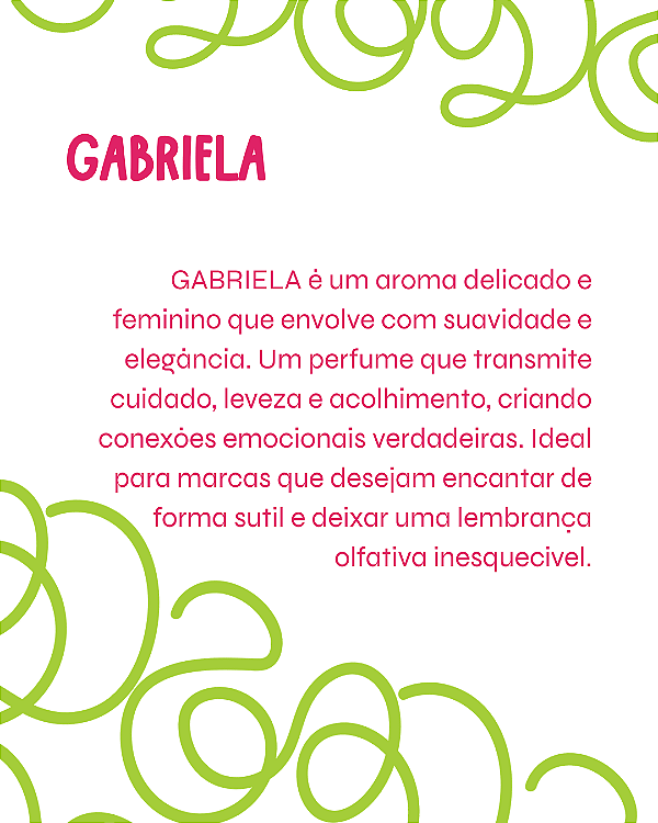 GABRIELA 2 ml - POCKET Perfume para Artesanato e Papelaria - Perfume para Papel