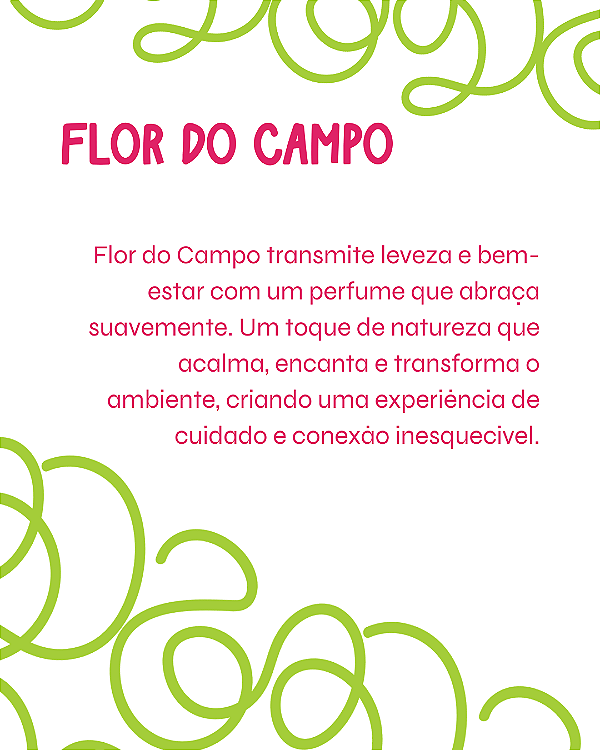 FLOR DO CAMPO 2 ml - POCKET Perfume para Artesanato e Papelaria - Perfume para Papel