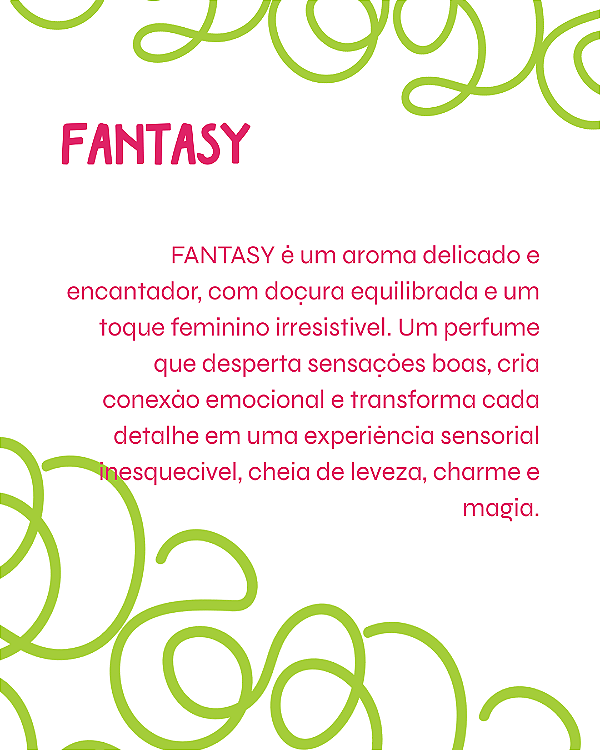 FANTASY 2 ml - POCKET Perfume para Artesanato e Papelaria - Perfume para Papel