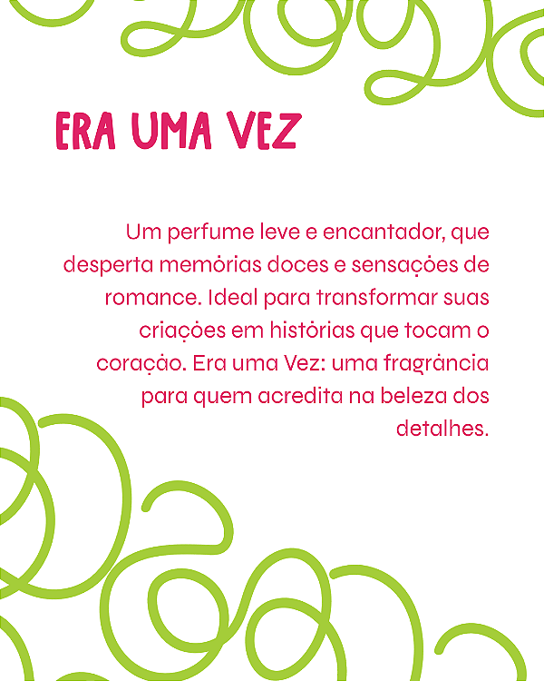 ERA UMA VEZ 2 ml - POCKET Perfume para Artesanato e Papelaria - Perfume para Papel