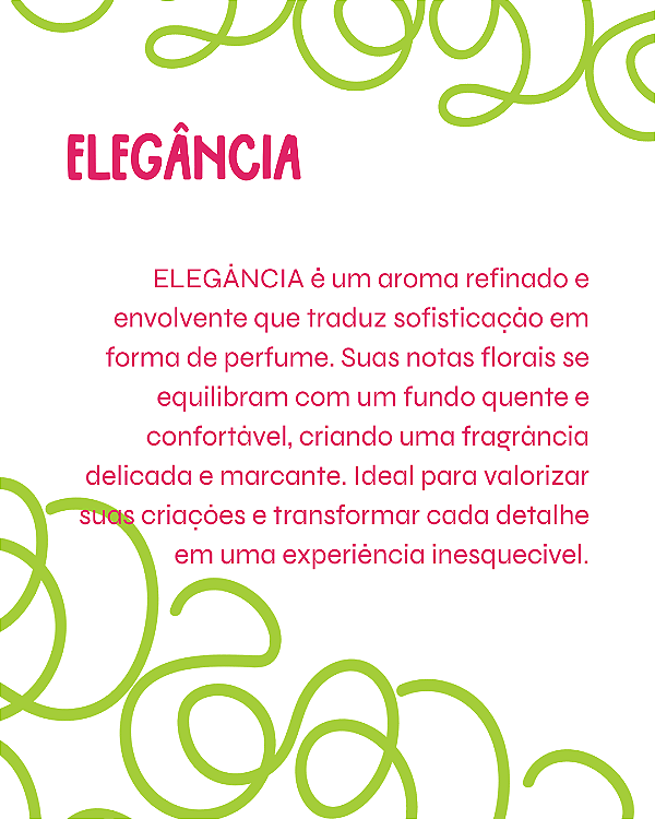ELEGÂNCIA 2 ml - POCKET Perfume para Artesanato e Papelaria - Perfume para Papel