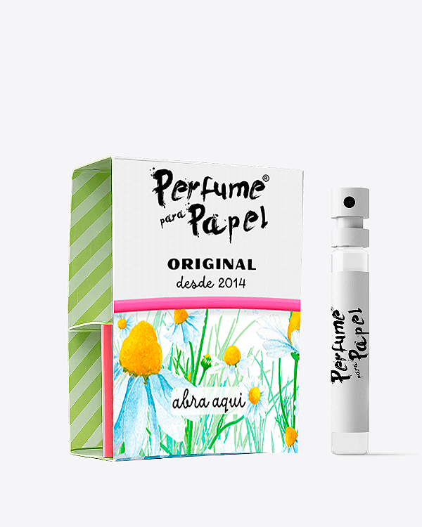 CAMOMILA 2 ml - POCKET Perfume para Artesanato e Papelaria - Perfume para Papel
