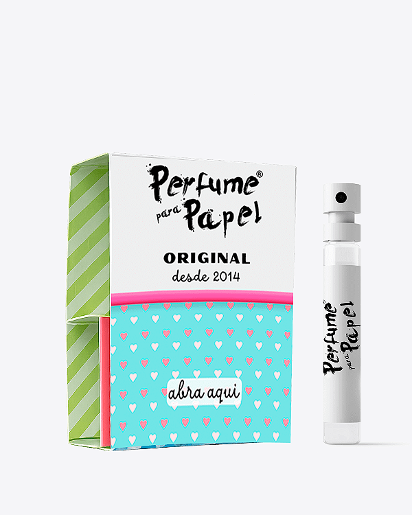 AMOR INFINITO 2 ml - POCKET Perfume para Artesanato e Papelaria - Perfume para Papel