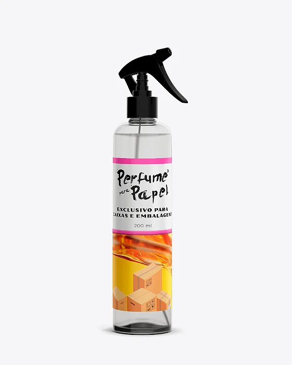 RUM 200 ml - SPRAY Perfume para Caixa e Embalagens - Perfume para Papel