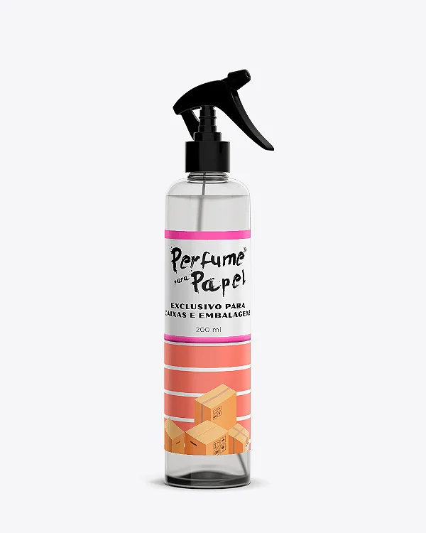 PRODUTIVIDADE 200 ml - SPRAY Perfume para Caixa e Embalagens - Perfume para Papel